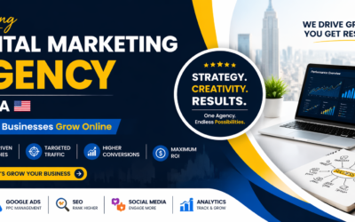 The Growth Engine Behind Top Brands: A Leading Digital Marketing Agency in USA That Delivers Real Results